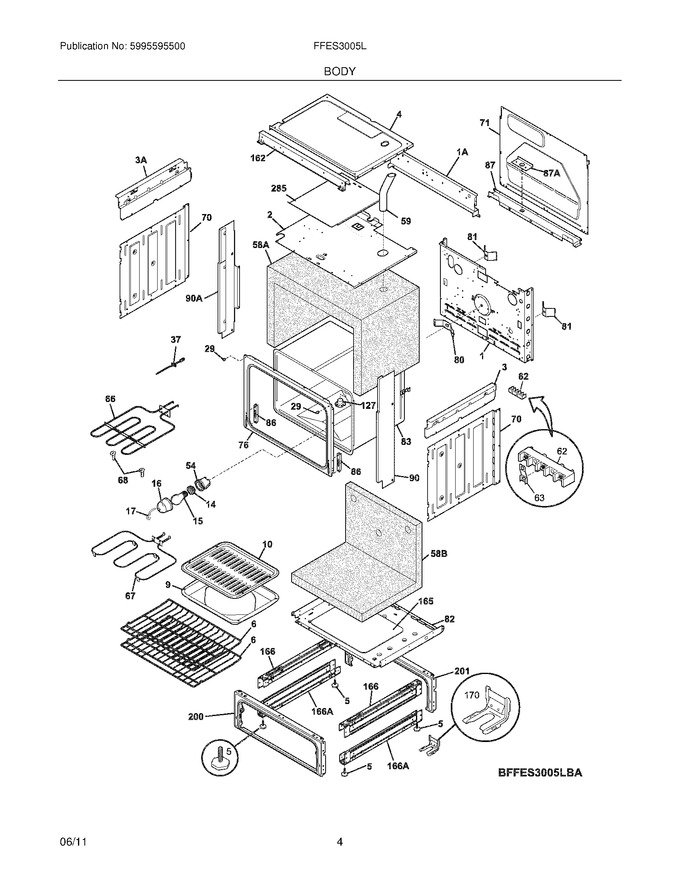 Diagram for FFES3005LBB