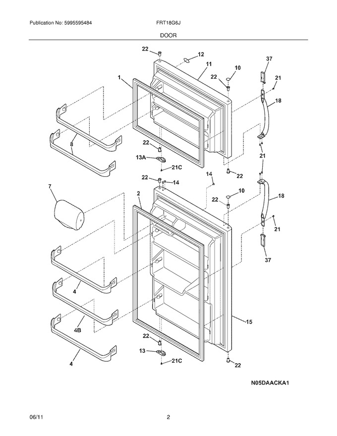 Diagram for FRT18G6JSB