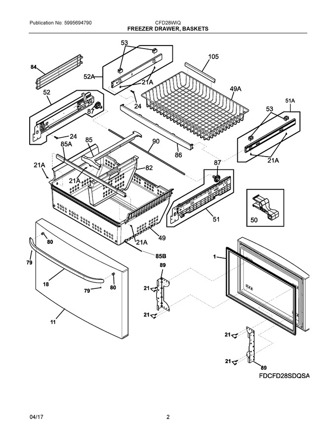 Diagram for CFEF3056TSD