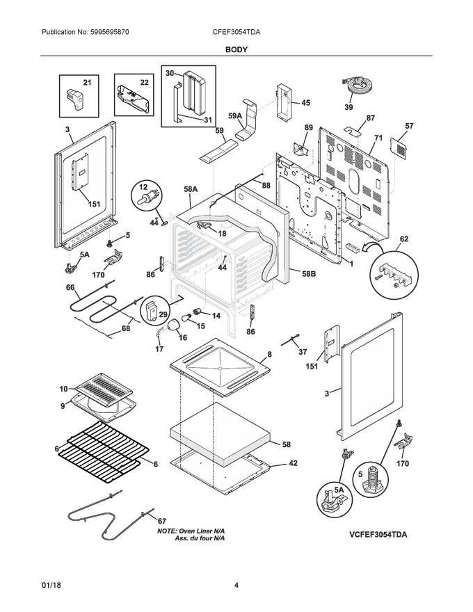 Diagram for CFEF3054TDA