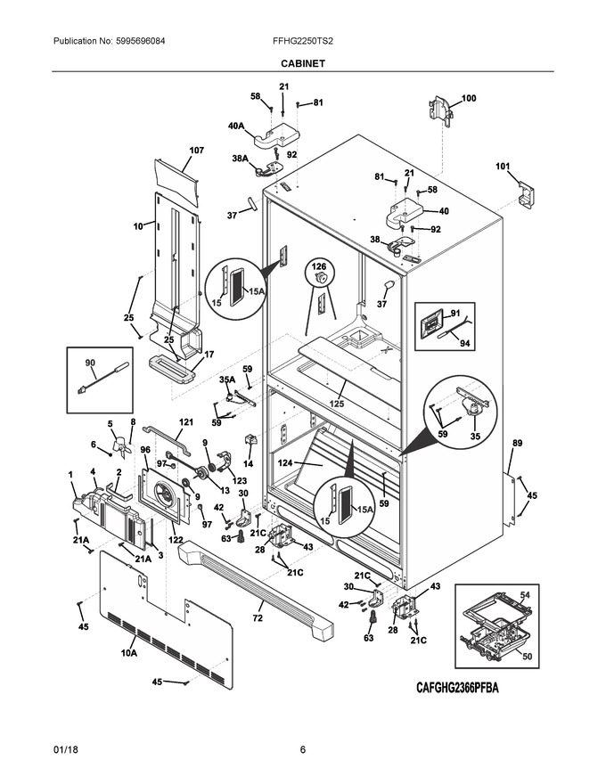 Diagram for FFHG2250TS2