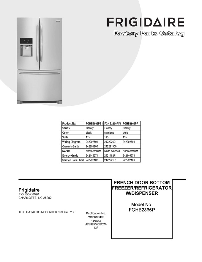 Diagram for FGHB2866PE1