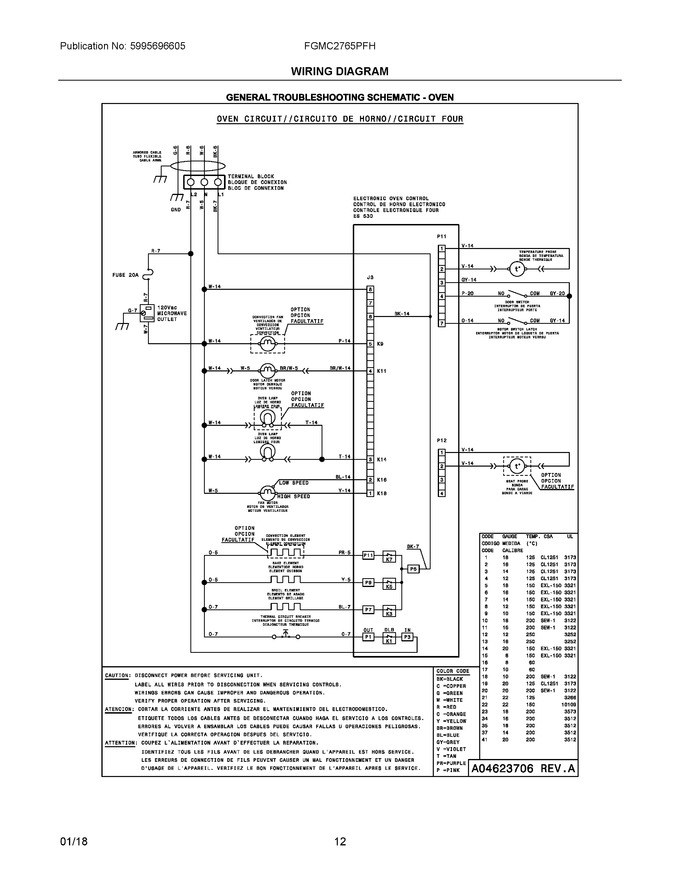 Diagram for FGMC2765PFH