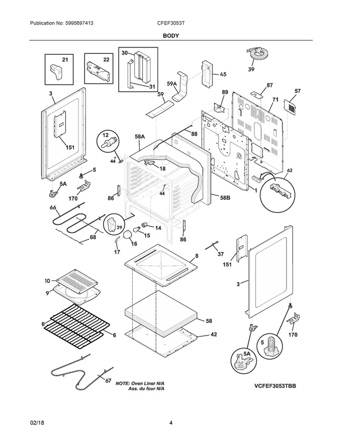 Diagram for CFEF3053TBC