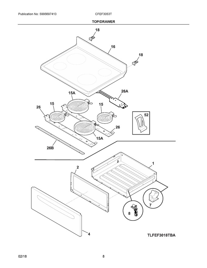 Diagram for CFEF3053TWC