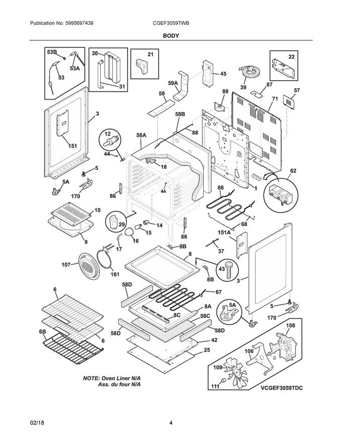 Diagram for CGEF3059TWB
