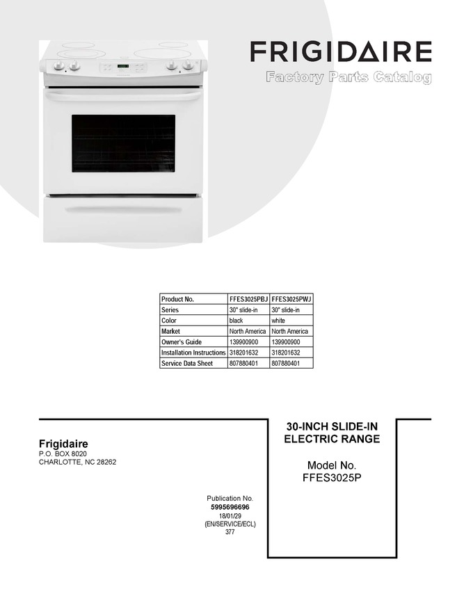 Diagram for FFES3025PBJ