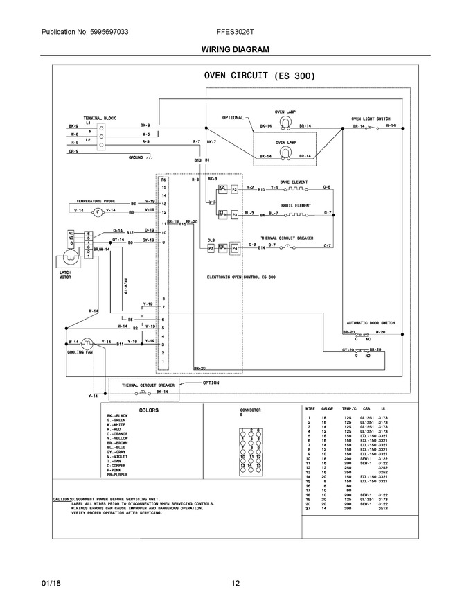 Diagram for FFES3026TSC