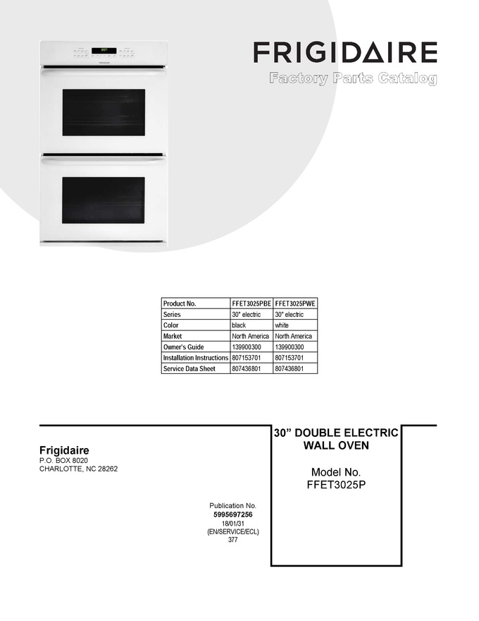 Diagram for FFET3025PWE
