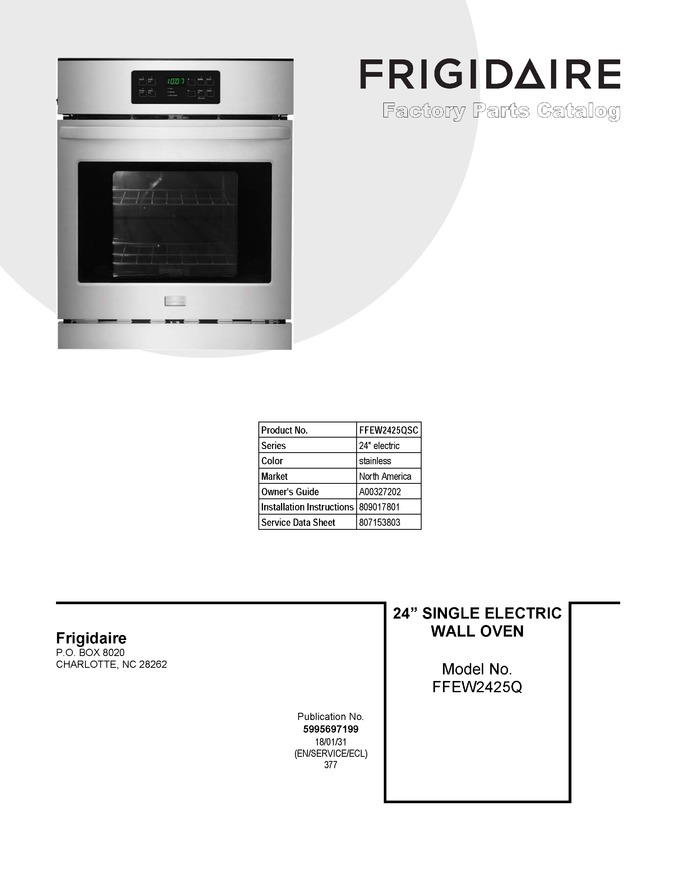 Diagram for FFEW2425QSC