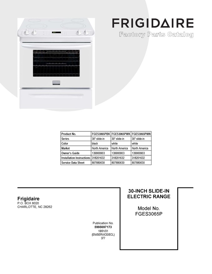 Diagram for FGES3065PBK