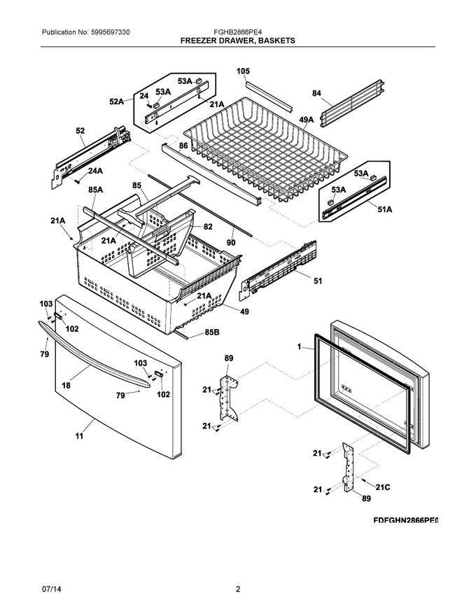 Diagram for FGHB2866PE4
