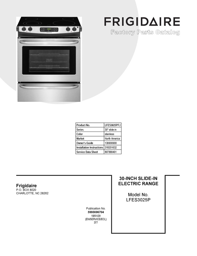 Diagram for LFES3025PFJ