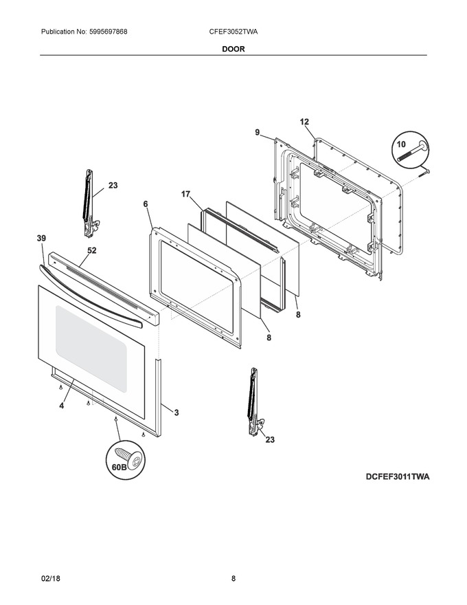 Diagram for CFEF3052TWA