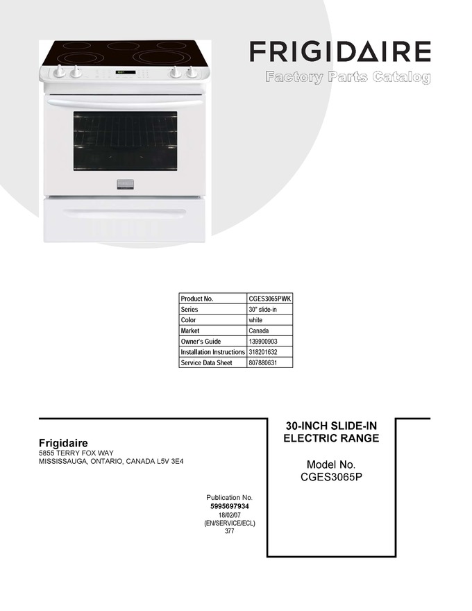 Diagram for CGES3065PWK