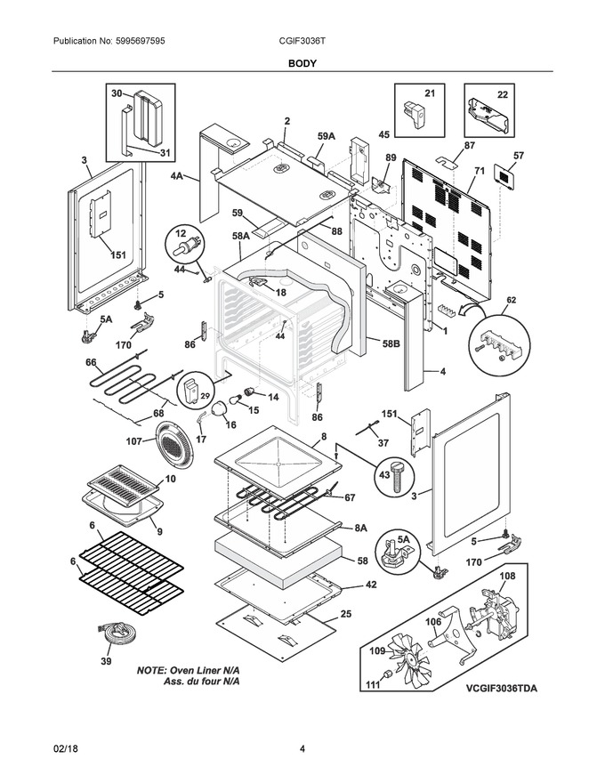 Diagram for CGIF3036TDA