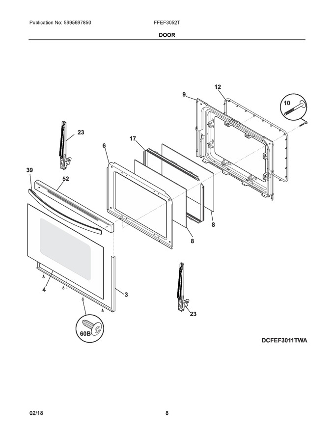 Diagram for FFEF3052TWA