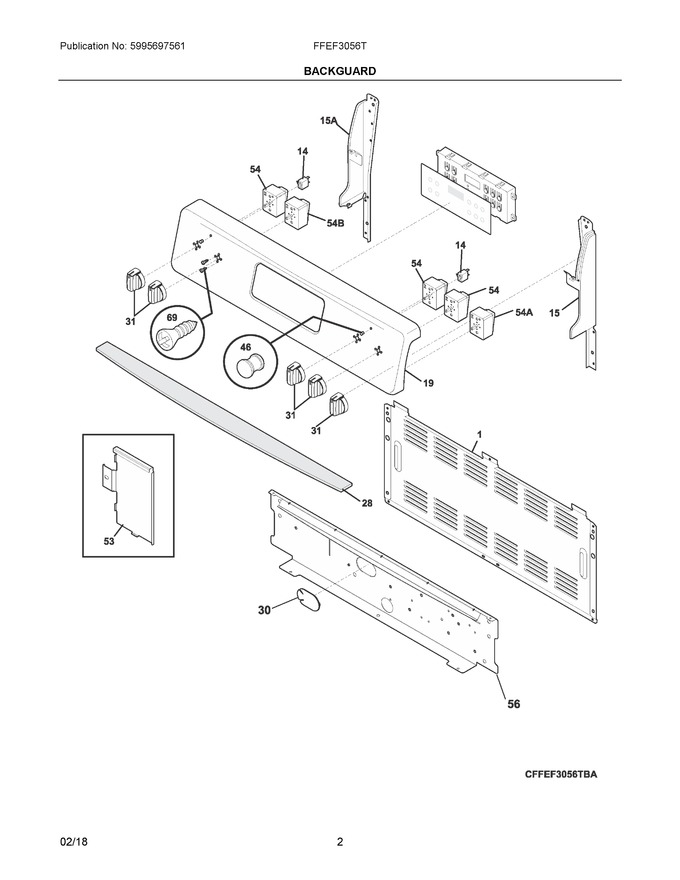 Diagram for FFEF3056TWB