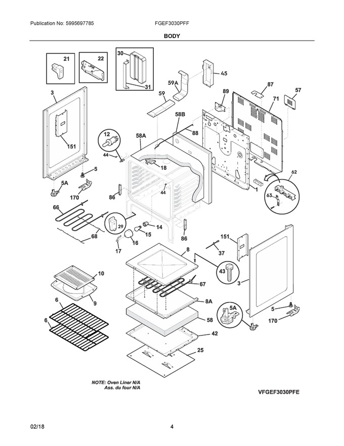 Diagram for FGEF3030PFF