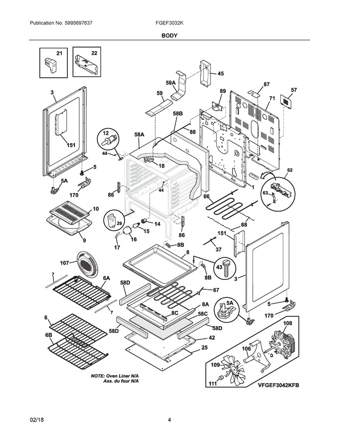 Diagram for FGEF3032KBC