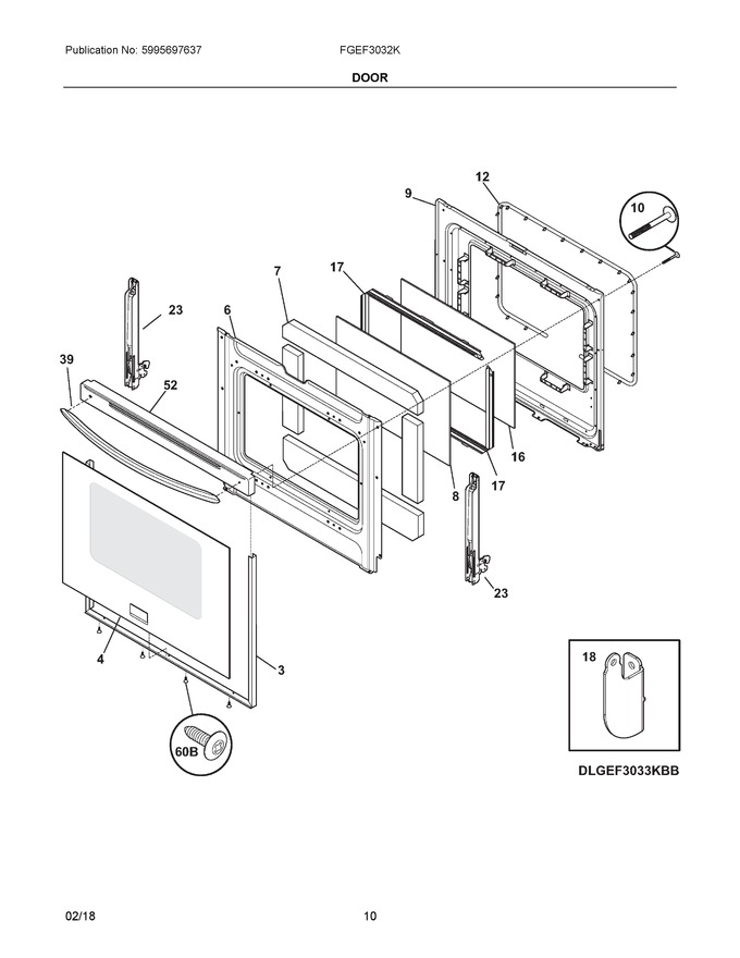 Diagram for FGEF3032KWC