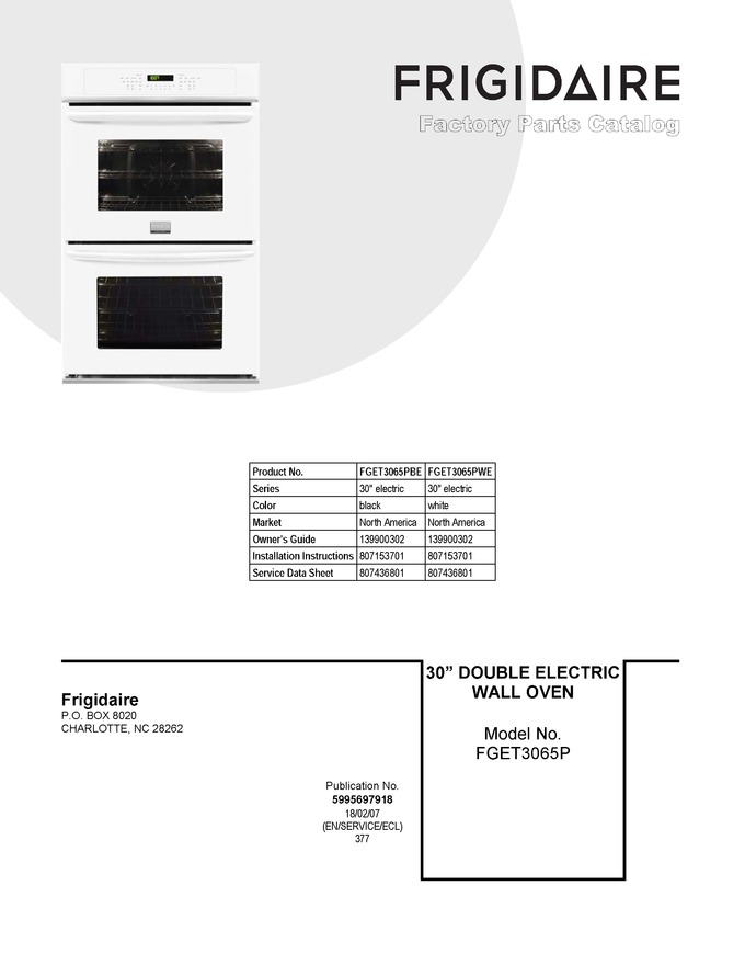 Diagram for FGET3065PWE