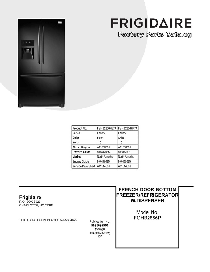 Diagram for FGHB2866PP7A