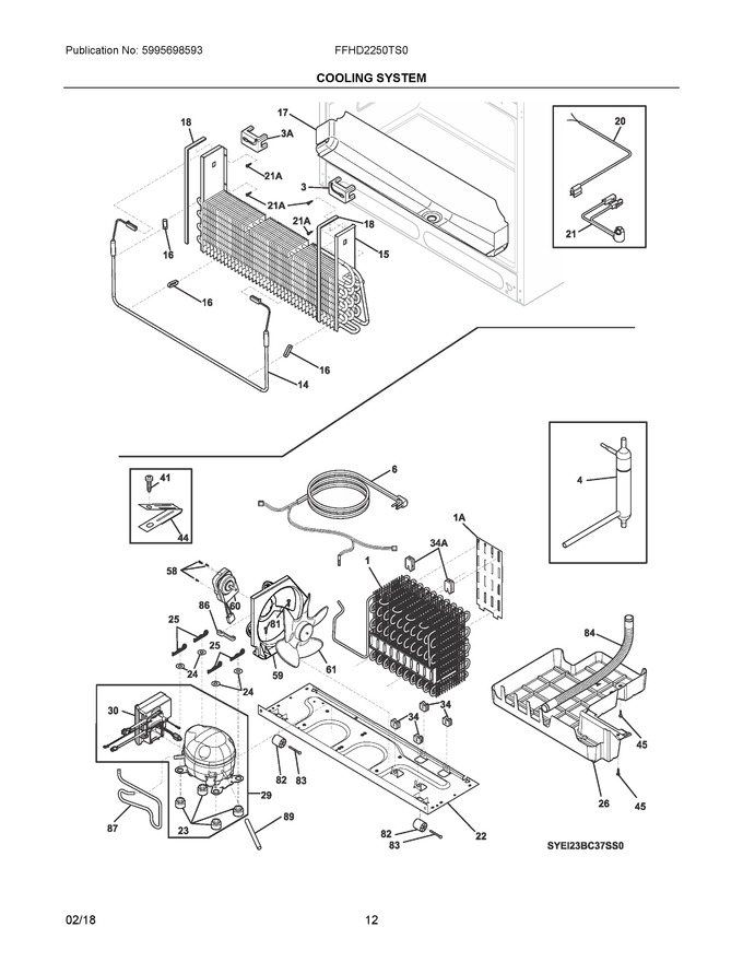Diagram for FFHD2250TS0