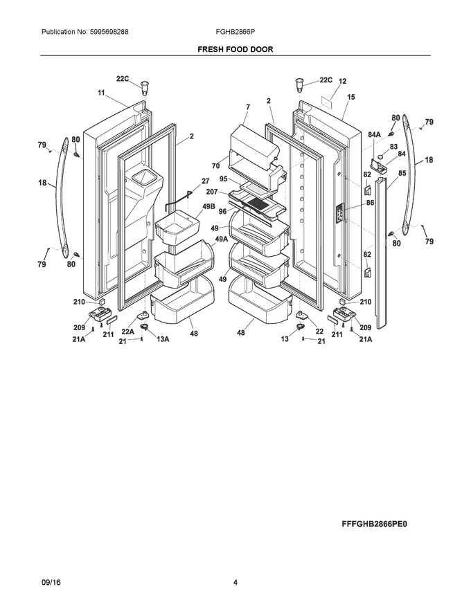 Diagram for FGHB2866PPDA