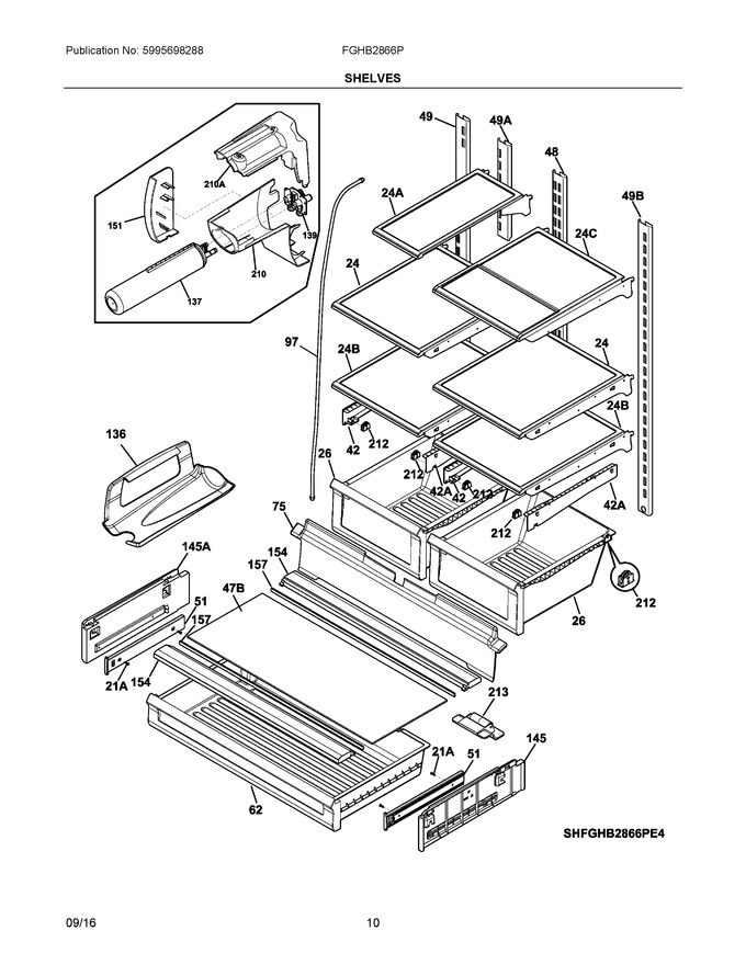 Diagram for FGHB2866PECA