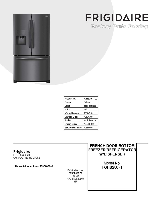 Diagram for FGHB2867TD0
