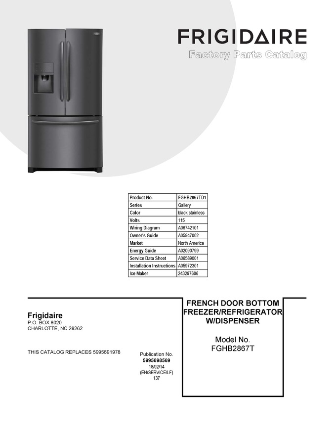 Diagram for FGHB2867TD1