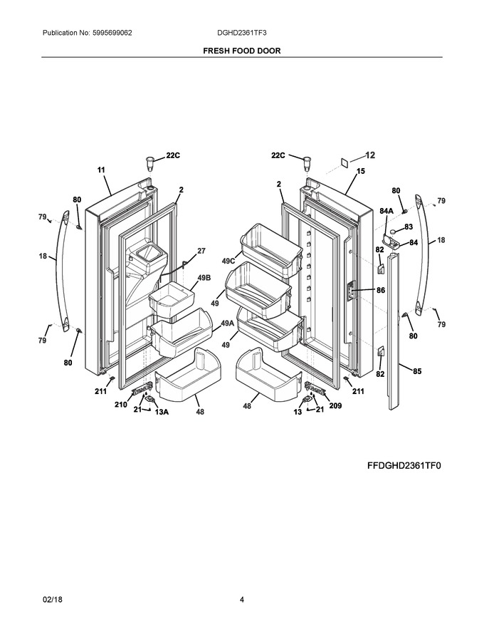 Diagram for DGHD2361TF3