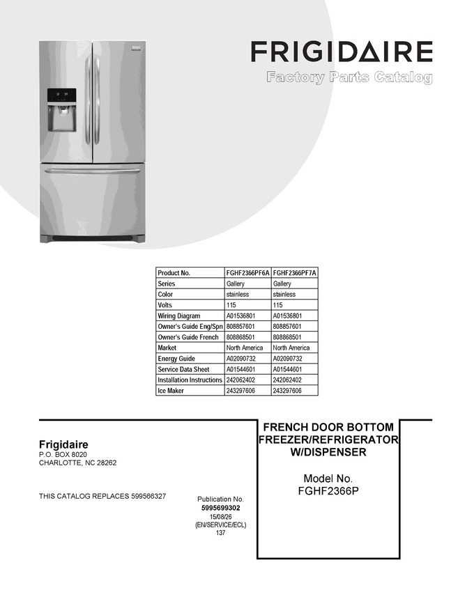 Diagram for FGHF2366PF6A