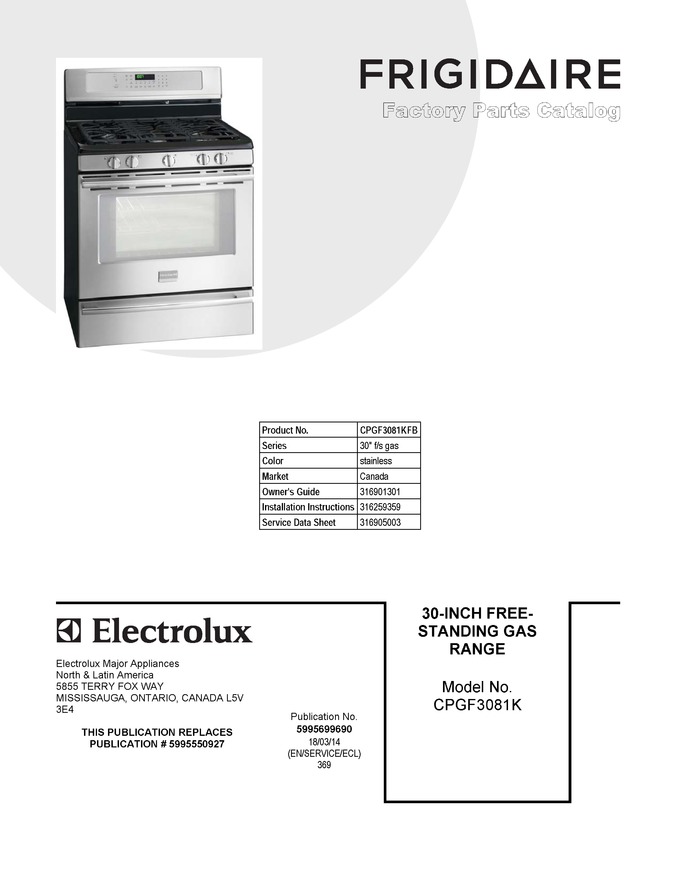 Diagram for CPGF3081KFB