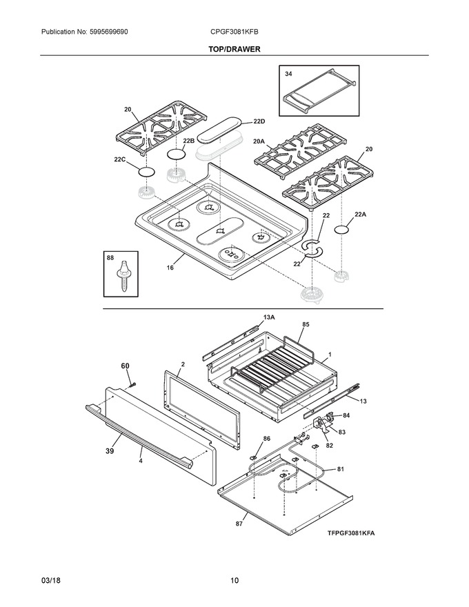 Diagram for CPGF3081KFB