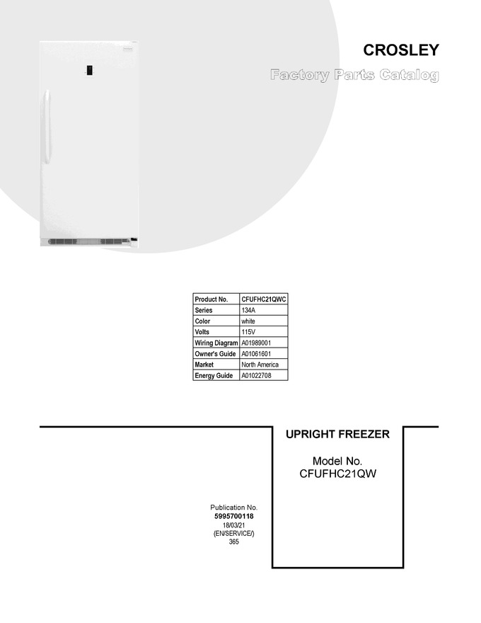 Diagram for CFUFHC21QWC