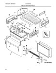 Diagram for 02 - Freezer Drawer, Baskets