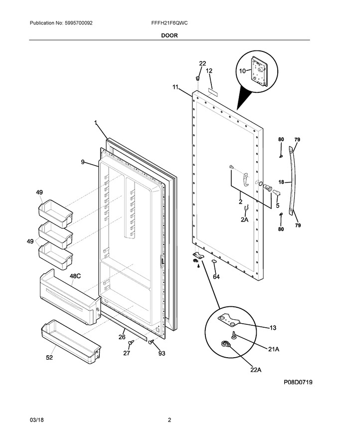 Diagram for FFFH21F6QWC