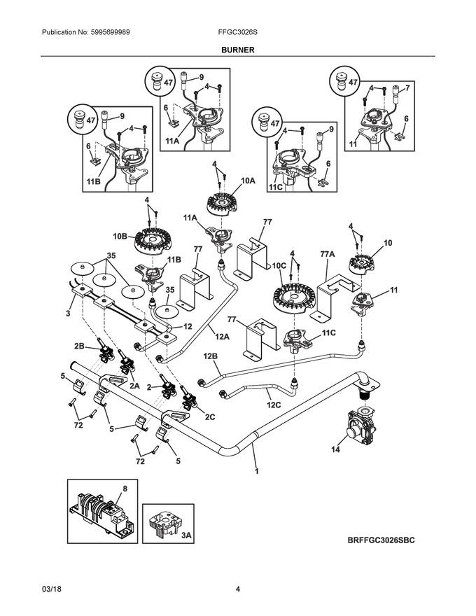 Diagram for FFGC3026SBC
