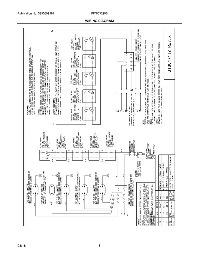Diagram for FFGC3626SBC