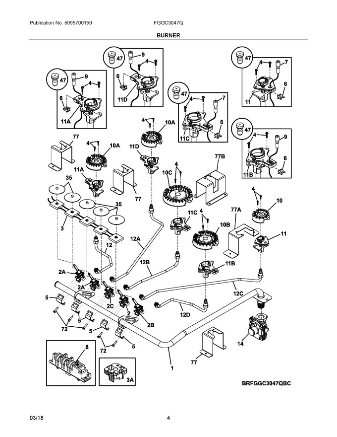 Diagram for FGGC3047QWC