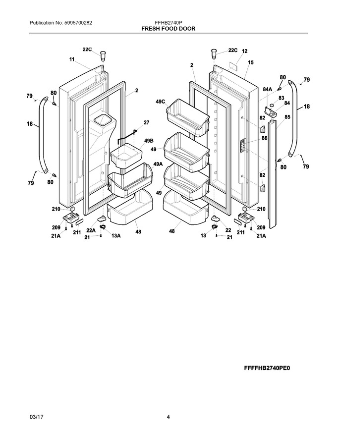 Diagram for FFHB2740PPDA