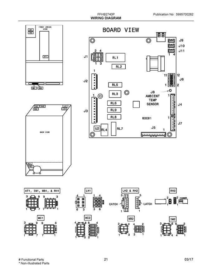 Diagram for FFHB2740PEDA