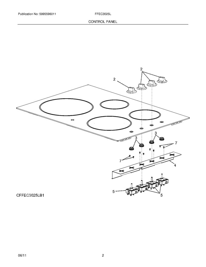 Diagram for FFEC3025LB1