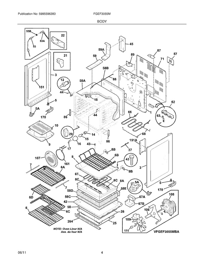 Diagram for FGEF3055MWA