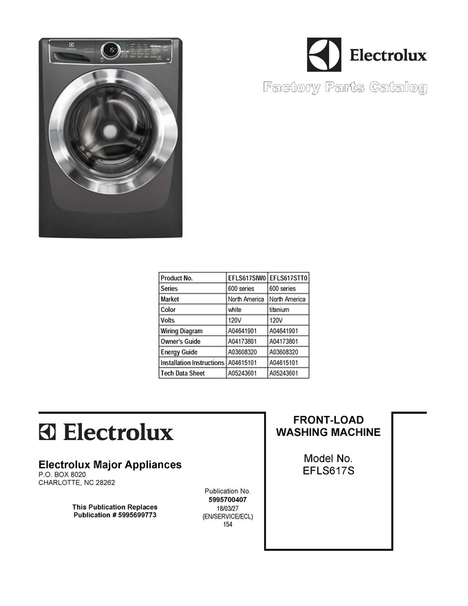 Diagram for EFLS617SIW0