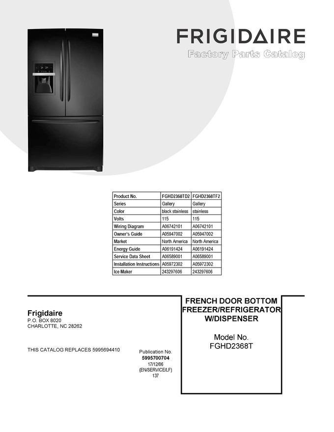 Diagram for FGHD2368TD2