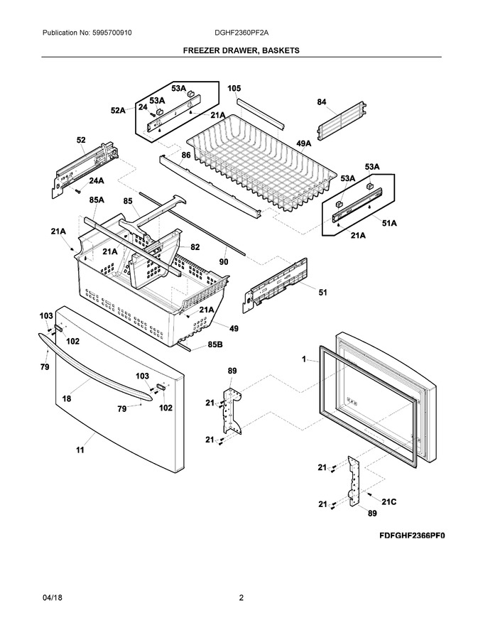 Diagram for DGHF2360PF2A