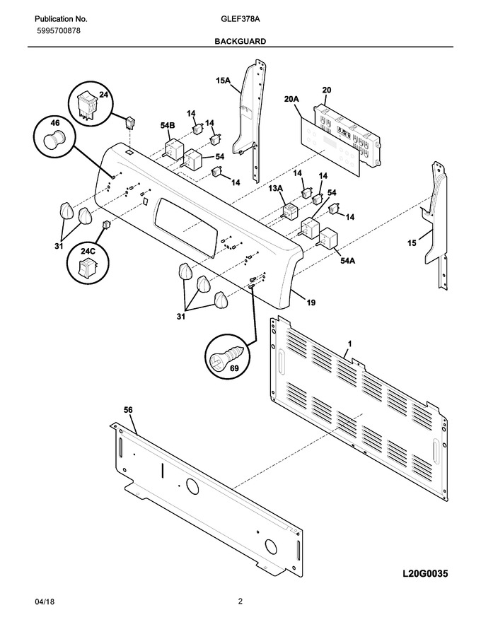Diagram for GLEF378ASE